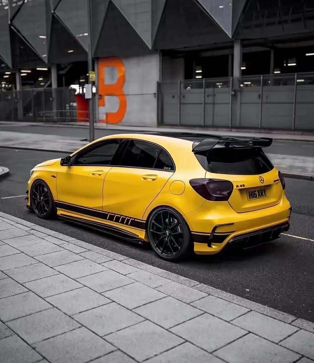 奔驰a45 改装碳纤维小包围_奔驰amg论坛_手机汽车之家