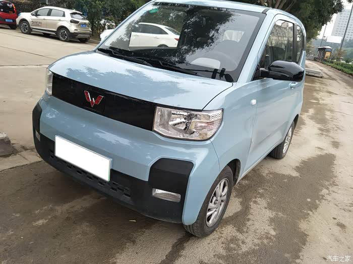 老公送给我买菜接送孩子的代步神车五菱宏光mini