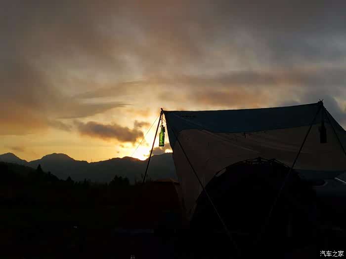 周末之安吉天荒坪露营记