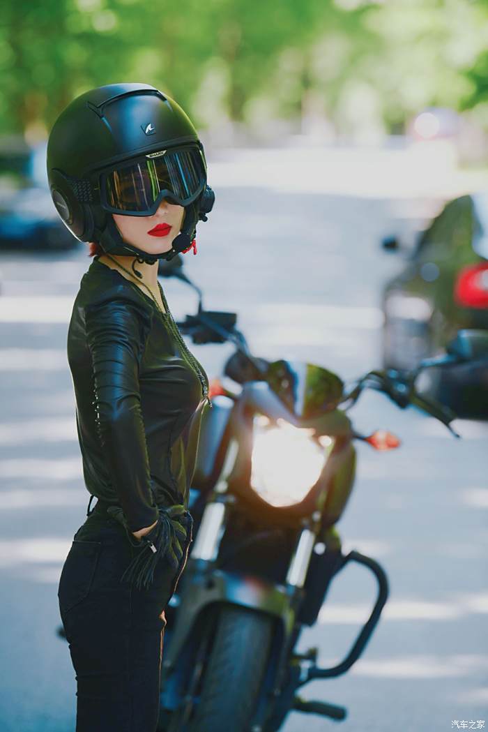 女骑士照片 摩托图片