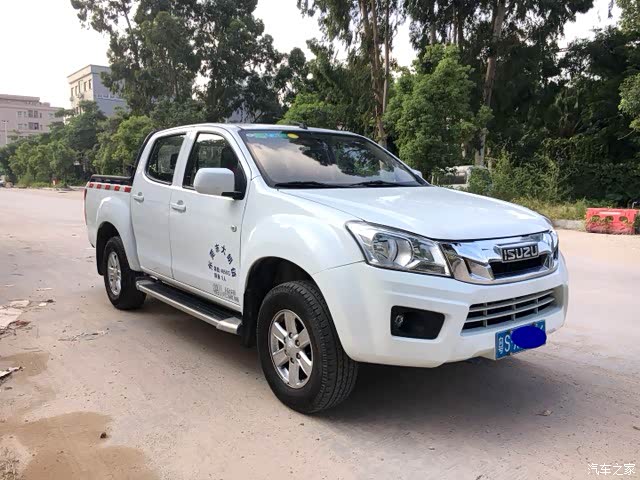 东莞2016白色五十铃瑞迈皮卡转让
