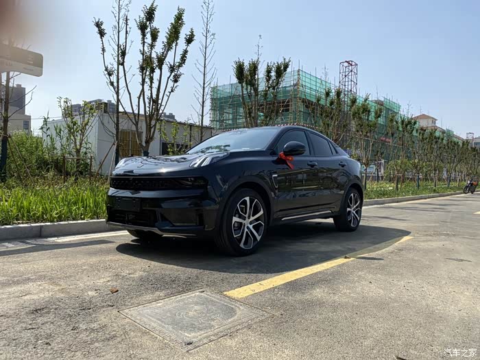 大黑蛙领克05劲halo提车作业