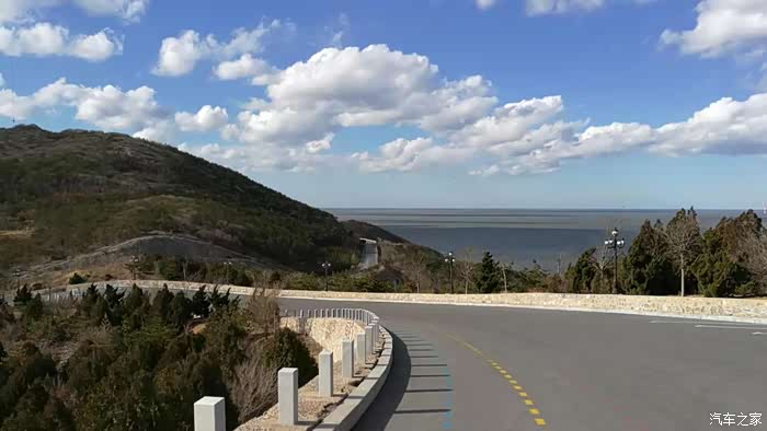冠道到手两年纪念,闲暇来大连旅顺滨海路自驾,与大海渔船同框
