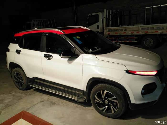 宝骏510小改车顶