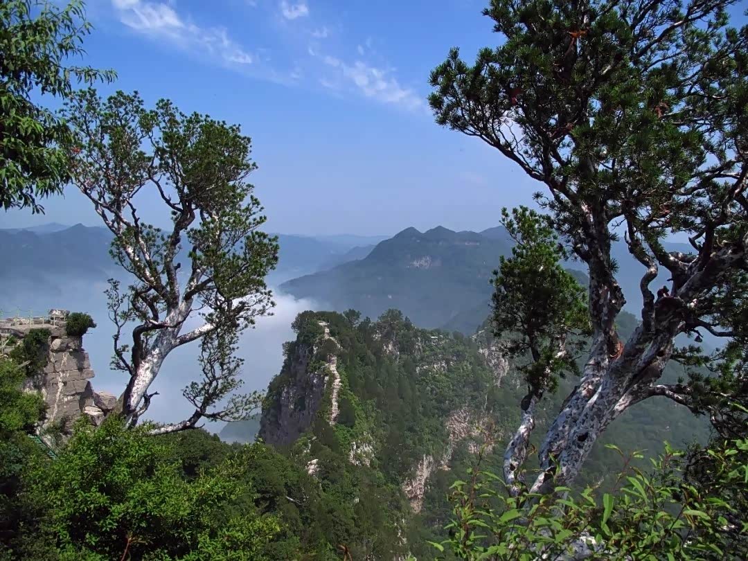 如此的美景让我感受到了大自然的神奇