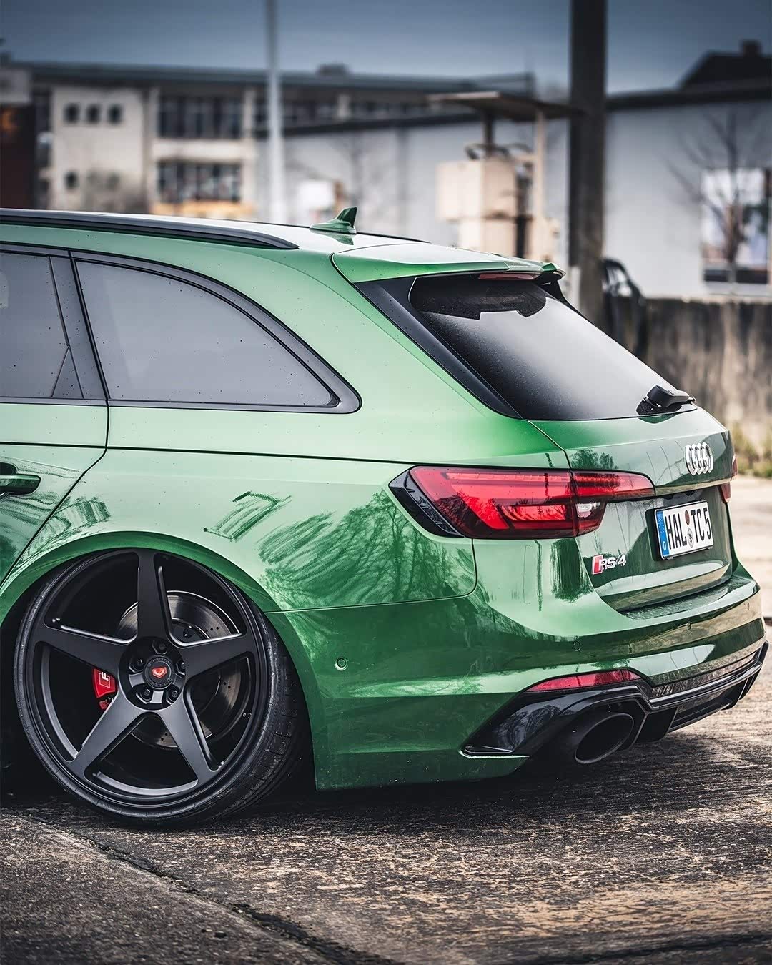 【图】索诺玛绿audi rs4 avant低趴改装案例_奥迪rs论坛_汽车之家论坛