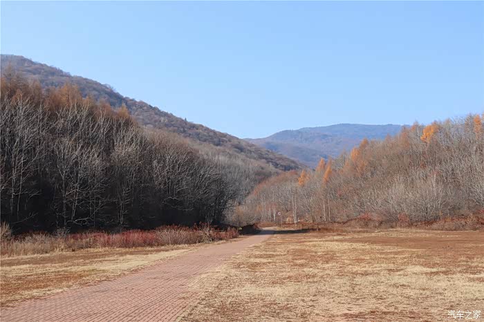 吉林市长安车友会初冬的老爷岭景区