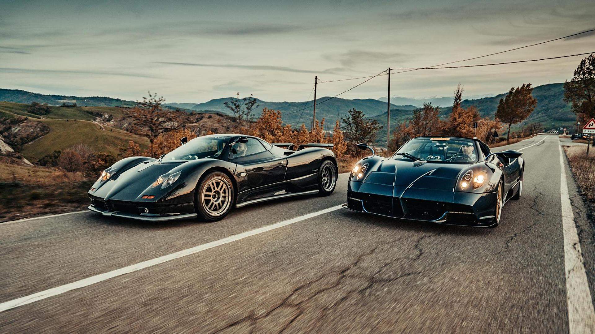 帕加尼 zonda huayra,两大艺术品的巅峰