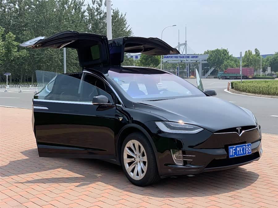 model x的鸥翼门,真的太漂亮了!