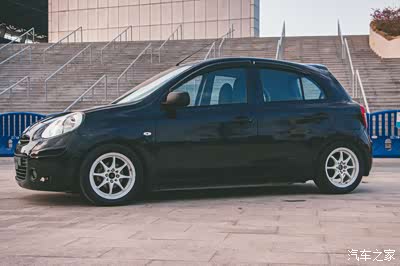 既能买菜又能参加聚会的小黑蛋,日产玛驰让你做整条gai最靓的仔