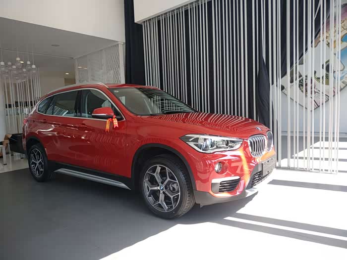 【图】前行路上的新伙伴--19款墨尔本红xdrive20li尊享型bmw x1_宝马