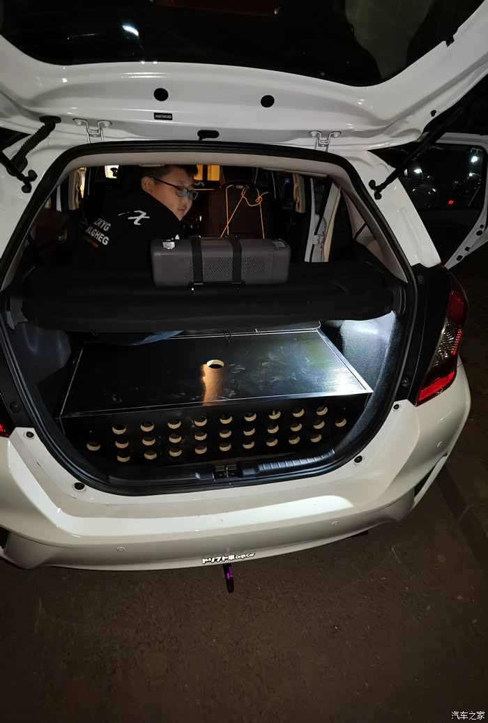 飞度改床车成功了