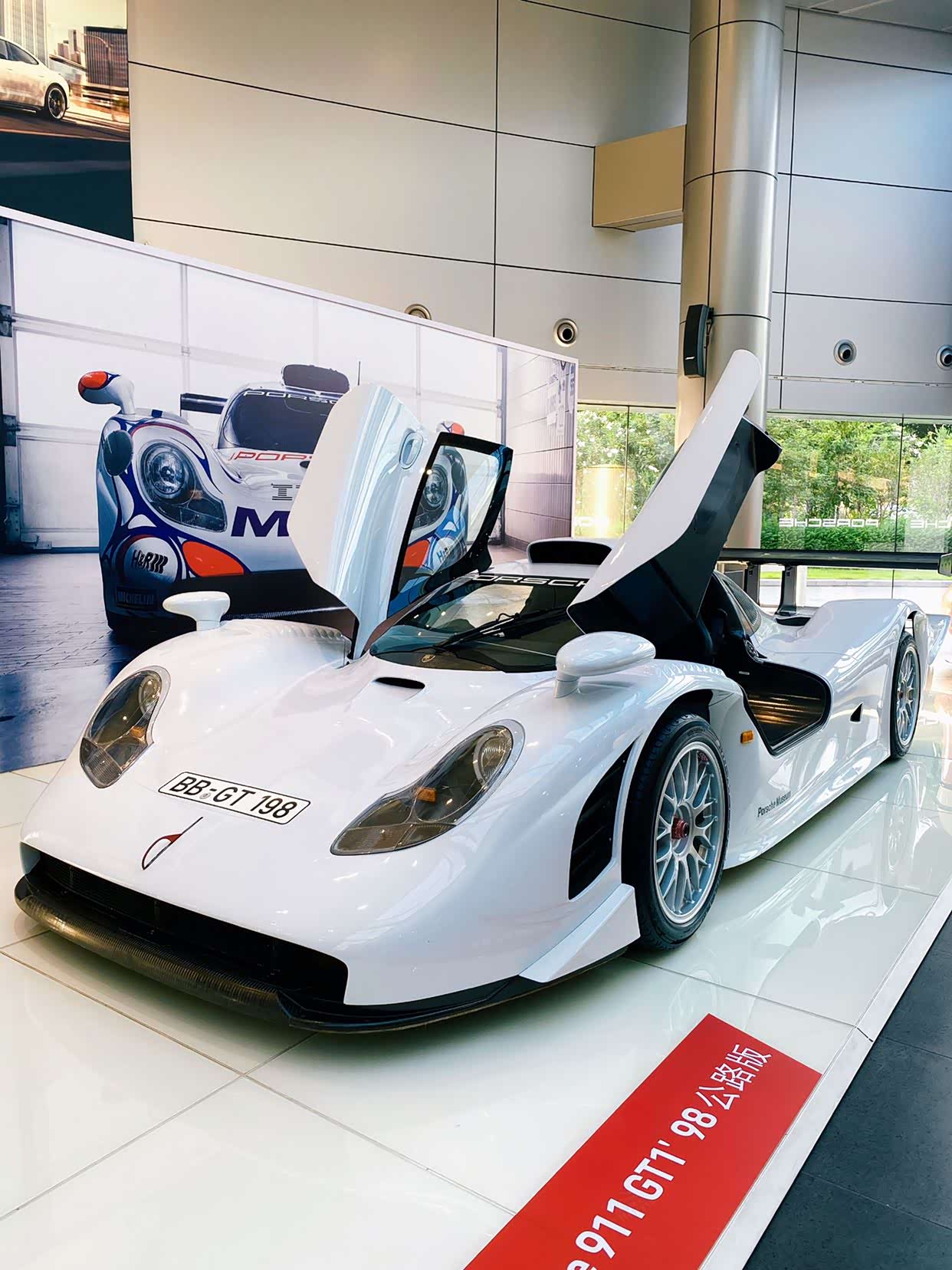 全球就这一台的保时捷98款911gt1