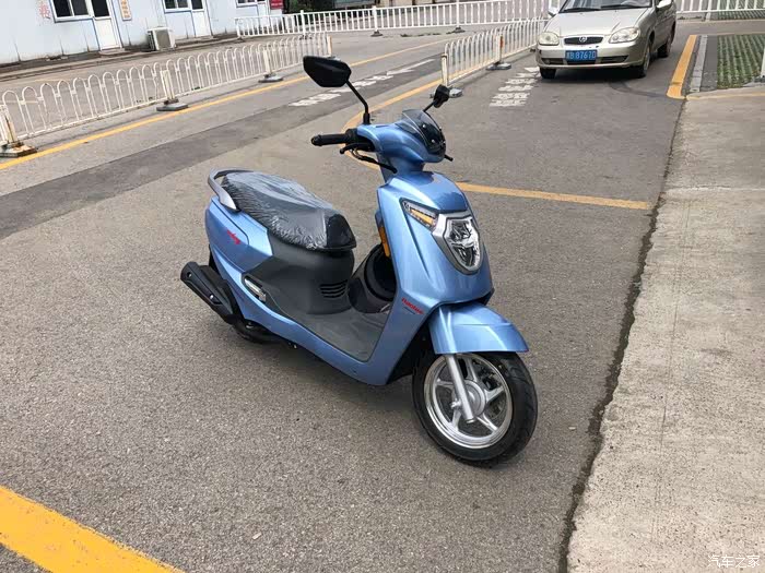 迟来的惊喜 豪爵m-boy提车上牌