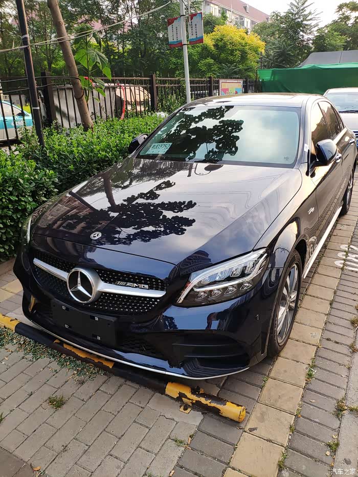 提车啦,媳妇的生日礼物,钙蓝,跪求精华_奔驰c级论坛_汽车之家论坛