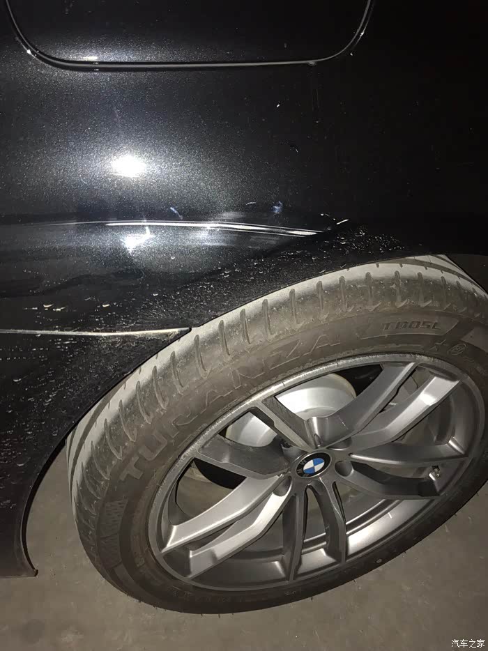【图】前天晚上被刮蹭怎么维修_宝马5系论坛_汽车之家论坛