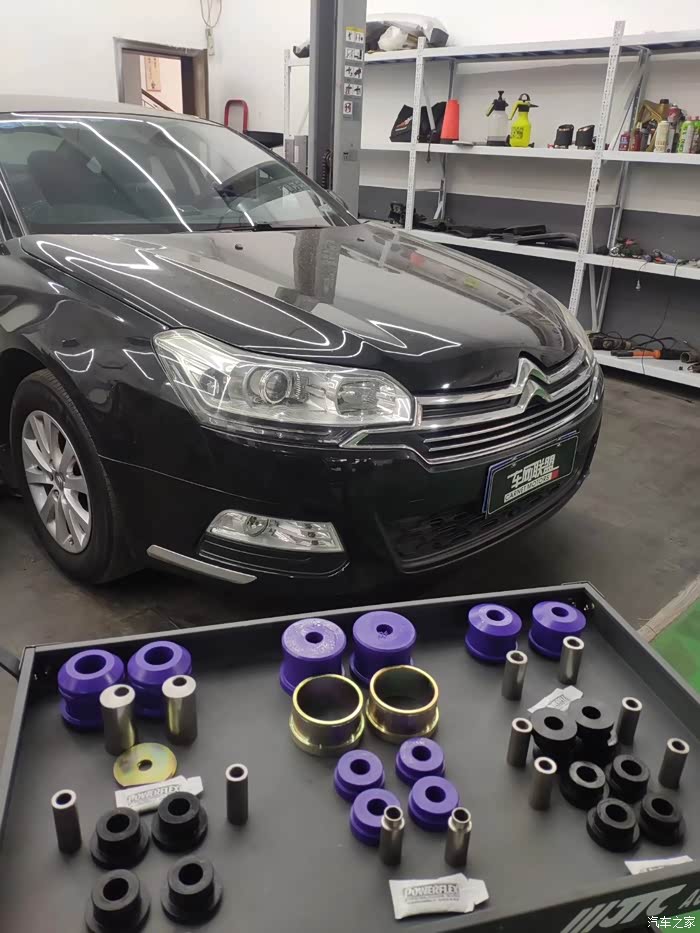 雪铁龙c5全车英国powerflex底盘强化衬套,恢复法系车
