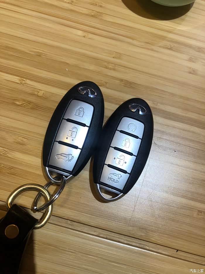 英菲尼迪qx50两把钥匙不一样