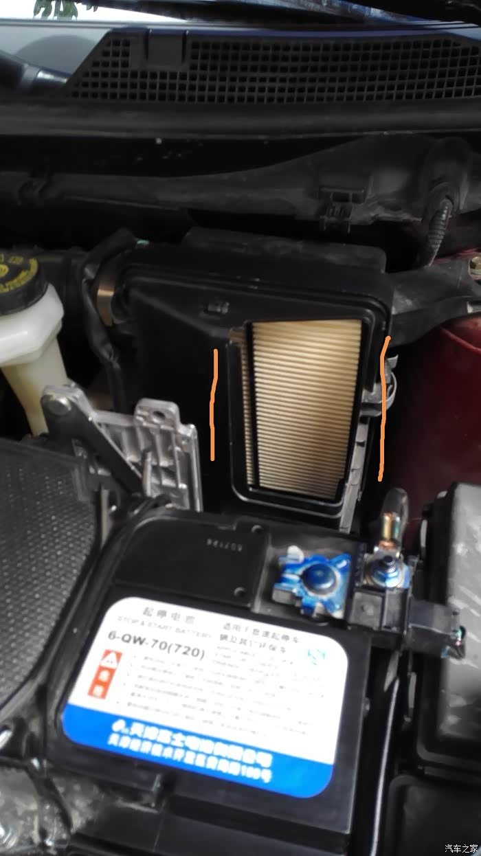 19逍客空气滤芯怎么拆!