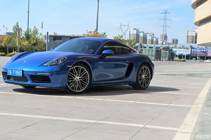 【图】宝石蓝718cayman上图_保时捷718论坛_汽车之家论坛