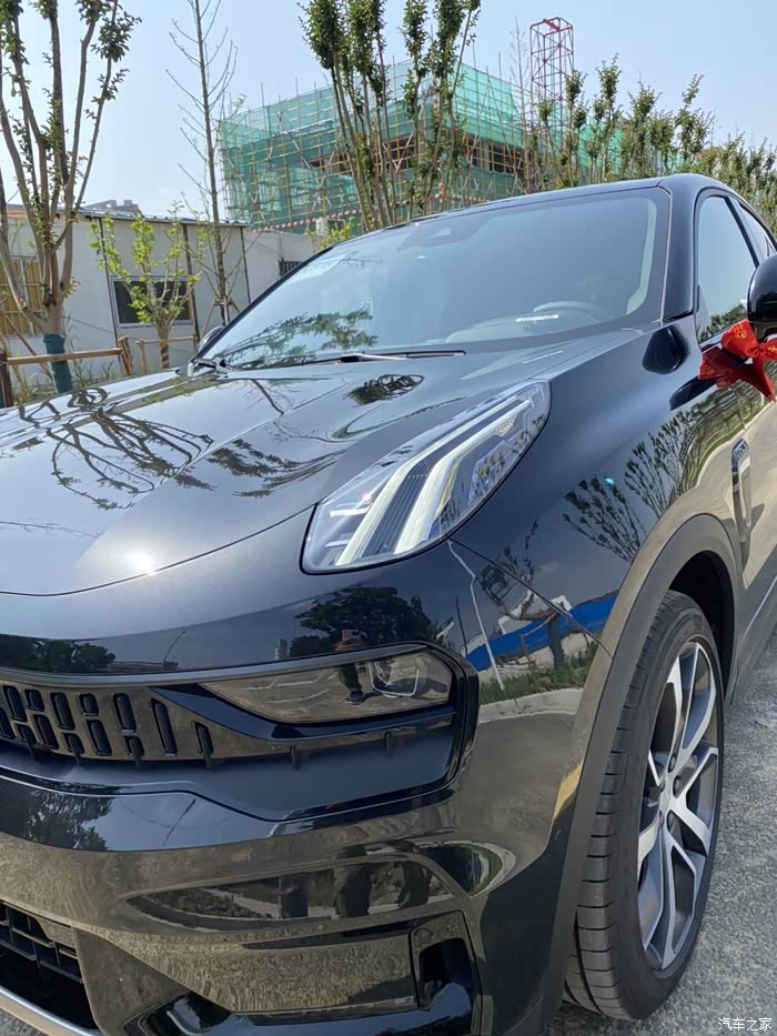 大黑蛙领克05劲halo提车作业