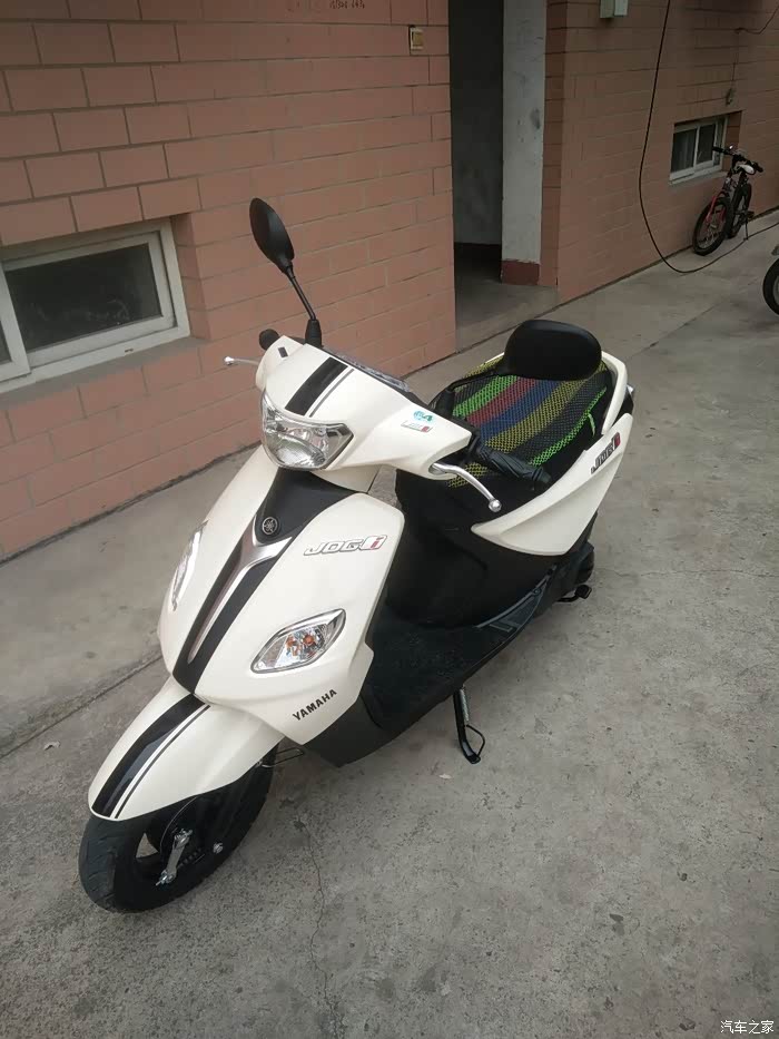 【图】国四象牙白巧格i_雅马哈摩托车论坛_汽车之家论坛