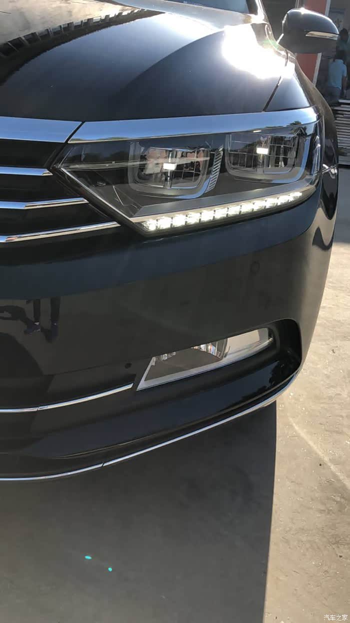 【图】18 330豪华日间行车灯是这样的么_迈腾论坛_汽车之家论坛