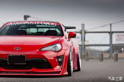 2017款gt86/brz改装aimgain 2.0版宽体套件