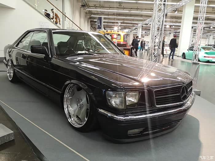 从收车到改车奔驰c126w126改装气动避震攻略