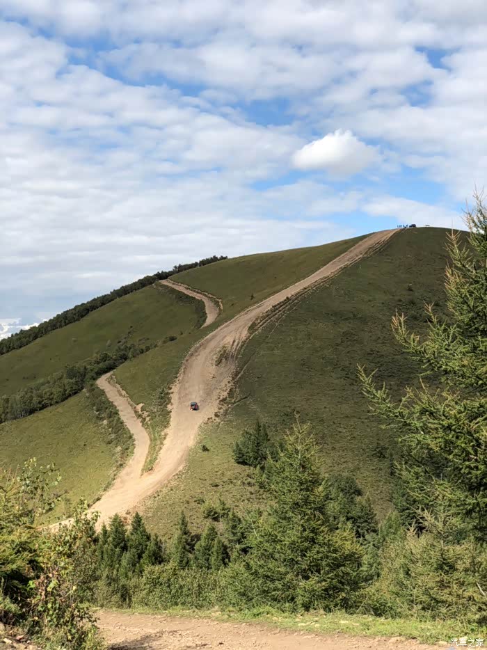 周末去爬了老掌沟好汉坡太刺激了以后不想再去了