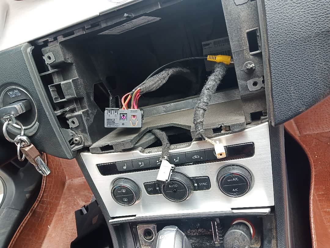 图 大众cc倒车影像开通