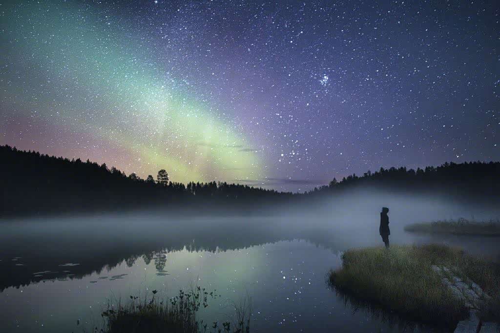 一个人的星空亦能如此浪漫