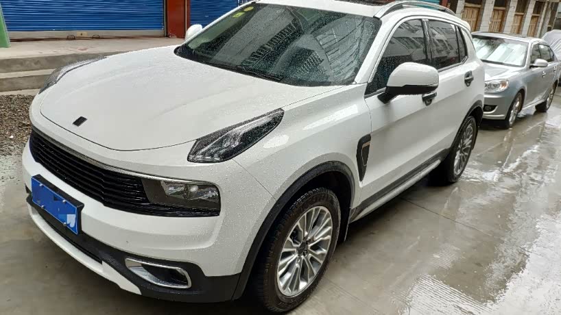 领克01白色车漆