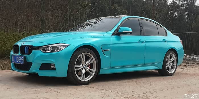 【图】提车1年感受 bmw 320im标轴 改色湖水蓝_宝马3系论坛_汽车之家