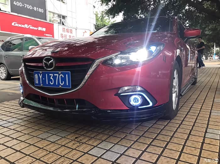 【图】13~17昂克赛拉日行灯改装._马自达3 昂克赛拉论坛_汽车之家论坛
