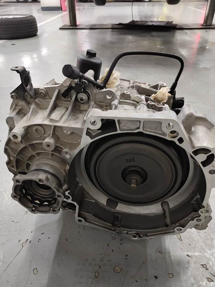 奥迪q3变速箱漏油维修经过