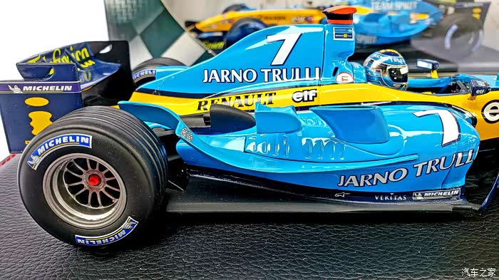 最美雷诺车主致敬经典f1renaultr24车模鉴赏