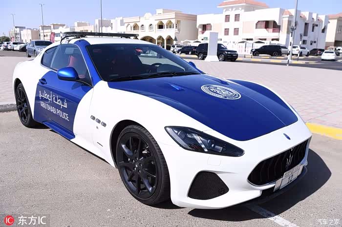 嚎无人性玛莎拉蒂警车帅到我想被抓进去