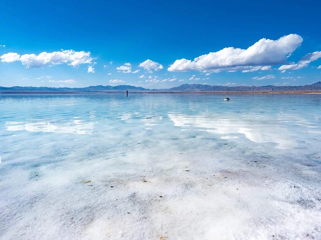 茶卡盐湖,唯美的天空之境.