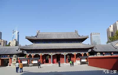 初冬艳阳天,漫游故长安皇家寺院,唐大译经场,密宗祖庭大兴善寺