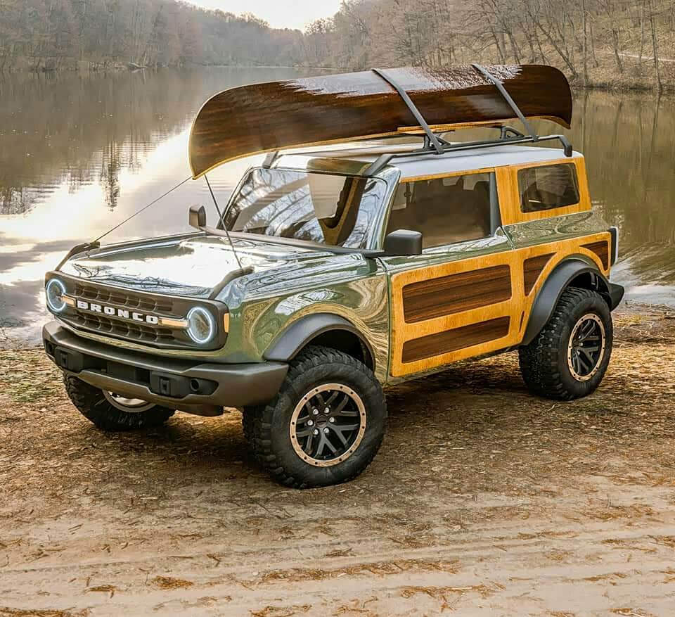 福特全新一代bronco改装案例感觉相当可以