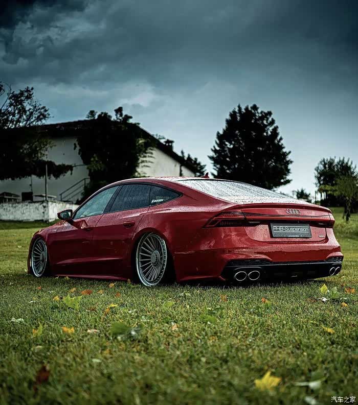 最美的奥迪轿跑audia7sportbck改装案例