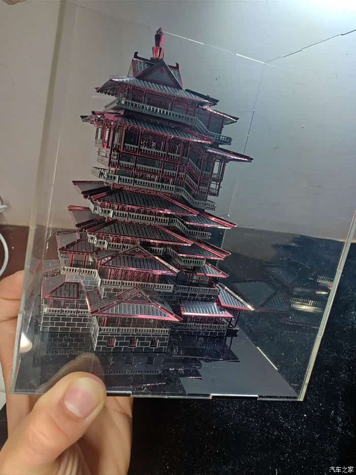 不一样的k3拼装金属模型越王楼