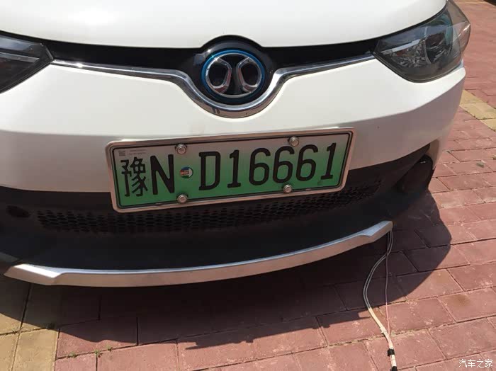 商丘北汽新能源ec180上牌
