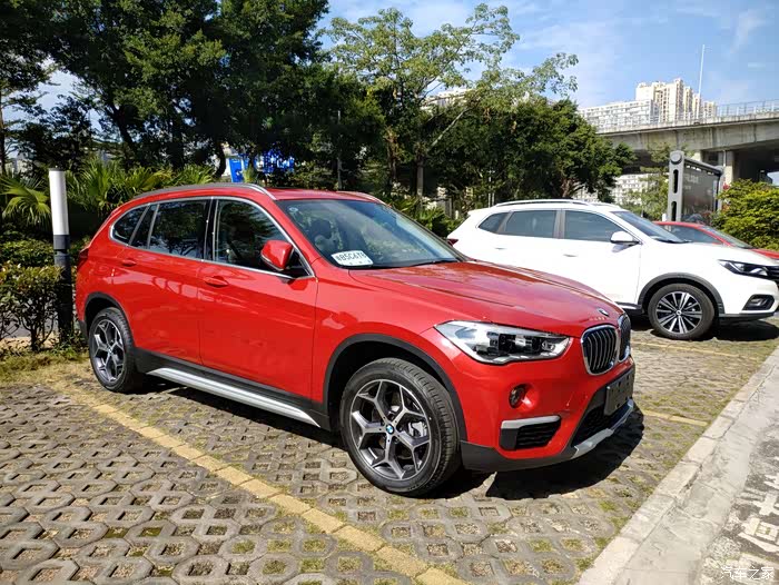 【图】前行路上的新伙伴--19款墨尔本红xdrive20li尊享型bmw x1_宝马