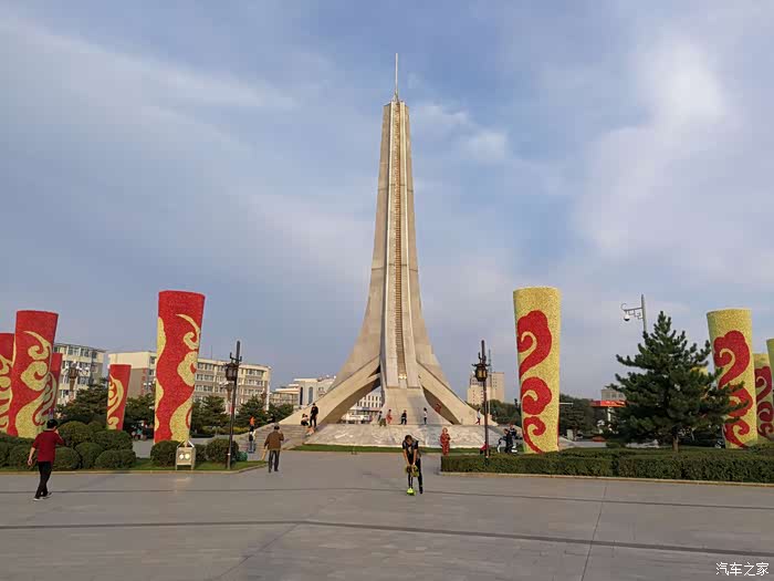 吉林市长安车友会最美最现代化的渤海广场我和75来了