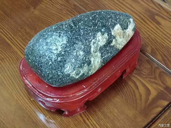 我的泰山石系列获奖作品双龙戏珠