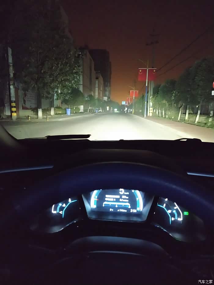 【图】思域的远光灯效果怎么样?_思域论坛_汽车之家论坛