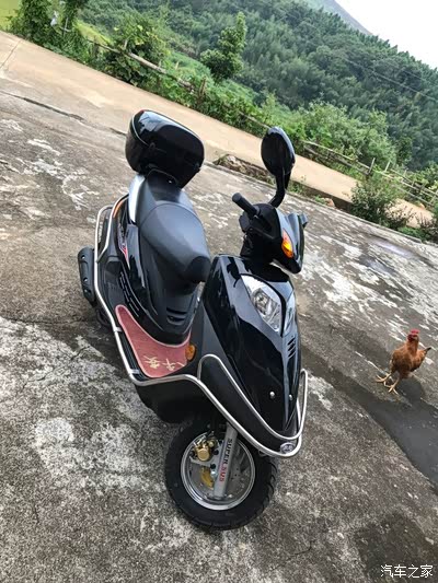 提豪爵悦星125t-9d,老年代步之选