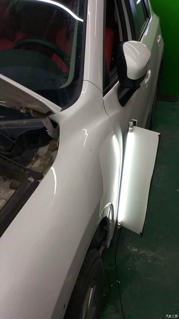 【图】cx-5左前翼子板凹陷免喷漆无痕修复_马自达cx-5论坛_汽车之家